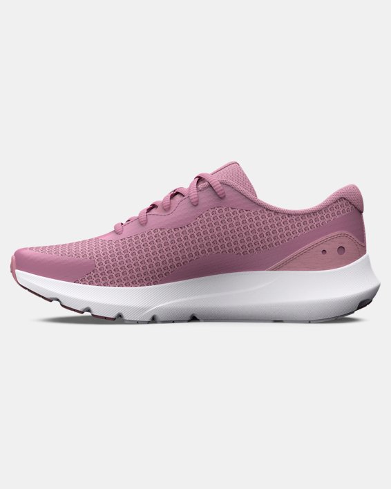 Women's UA Surge 3 Running Shoes in Pink image number 1